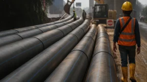 Solusi Proyek Air Minum Menggunakan Pipa HDPE, PVC, dan U-PVC dari Tirta Kanaka